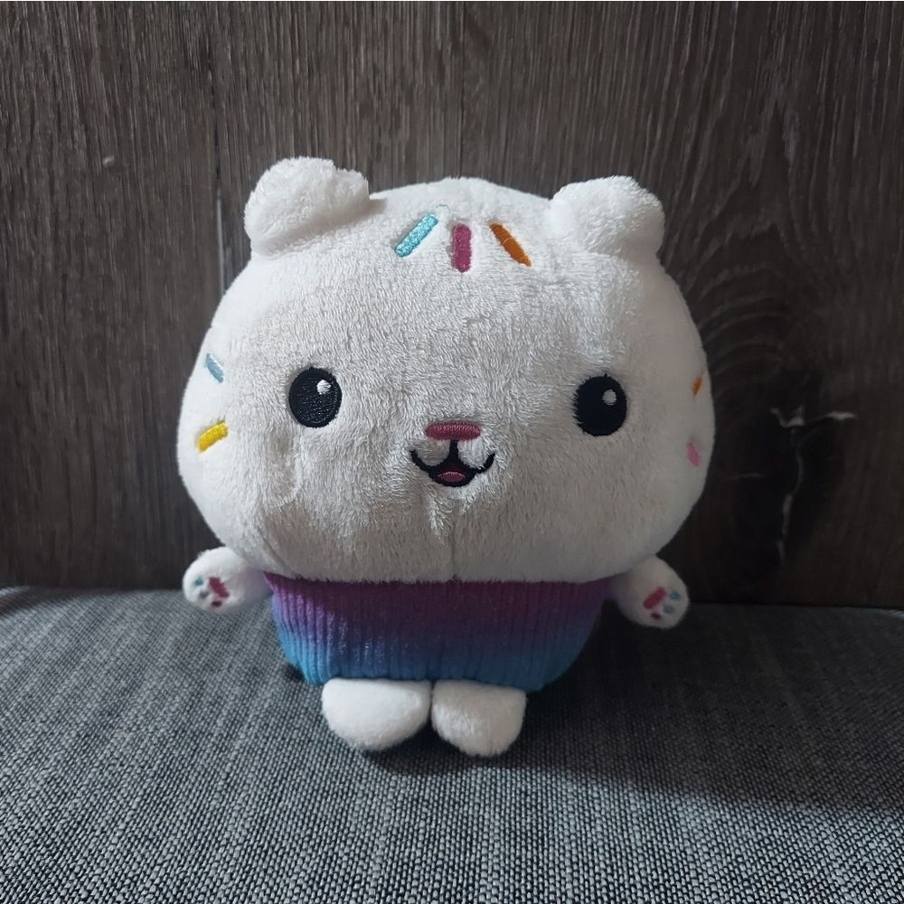 Dreamworks GABBY'S DOLLHOUSE 8" Purr-ific CAKEY CAT Plush Toy Kitty